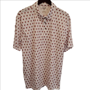 QED style golf shirt in 100% polyester